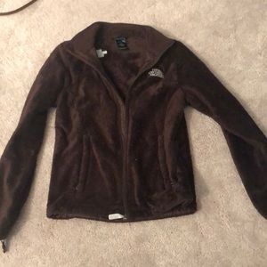 Brown Northface Osito Jacket